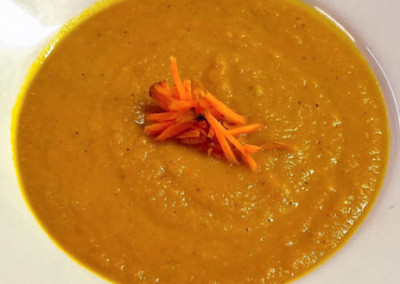 Spiced Carrot Turnip Soup